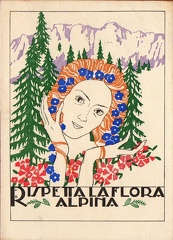 Luigi Bonazza
Cartolina edita dalla Società Alpinisti Tridentini - Sezione Operaia (S.O.S.A.T.) in occasione della Giornata di propaganda per la difesa della Flora Alpina img359.jpg
