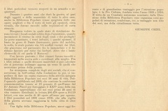 Rovereto - 1924 - Pagina 8 e 9
Interessante Catalogo Generale dei libri della biblioteca di Rovereto con una bella introduzione di Giuseppe Chini, che pubblico quì di seguito, che racconta un pò di storia della stessa, ricordando le peripezie per la fondazione e varie figure che la crearono e sostennero, tra cui spicca la figura di Giosuè Pavani.
Cortesia dell'amico Carmelo Nuvoli fondatore e direttore del Museo della cartolina in Isera img29c.jpg