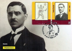Giuseppe Ruatti - Italo Foschi
L'8 giugno 2024 le poste italiane hanno emesso un francobollo celebrativo di Italo Foschi quale fondatore della A.S.Roma quasi in concomitanza con il centenario dell'uccisione di Giacomo Matteotti.
Alla morte del Matteotti, il Foschi definiva Amerigo Dumini, capo della squadraccia che assassinò il deputato socialista:
Sei un eroe, hai tutta la nostra ammirazione
Da: Ricordo di Giuseppe Ruatti, agronomo di Ferdinando Tonon
Nel dicembre del 1941 dopo l'arresto per disfattismo, antifascismo e radioaudizioni estere al secondo processo subito dal Ruatti, il Prefetto di Trento, all'epoca Italo Foschi, con una raffica di minacce ed insulti indirizzati al Ruatti, conclude dicendo: Lo vedrei volentieri fucilato alla schiena .
Della serie anche i fascisti hanno fatto delle cose buone.............
img215.jpg